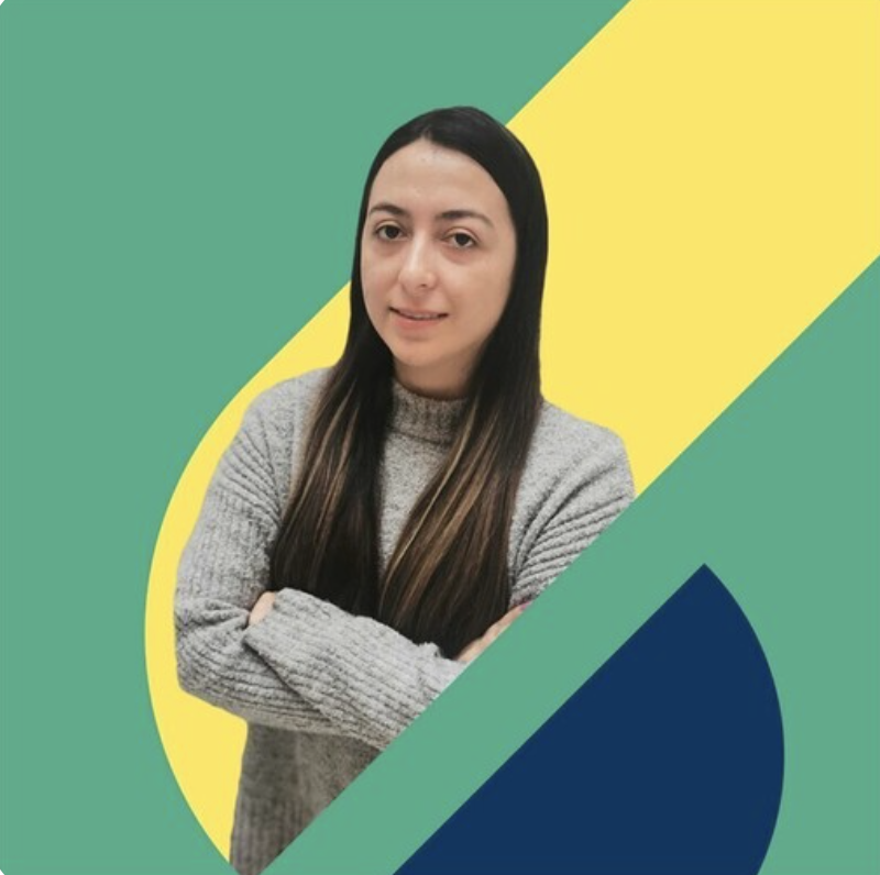 Retrato de Erika Pardo Bohórquez, abogada de Hoytrabajas Artistas